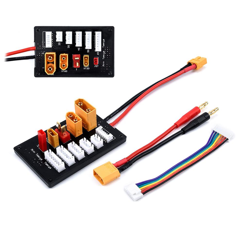 Drone Battery Strap - Hobbymate XT30 XT60 XT90 jst tコネクタリポバッテリー充電器ボード2-6並列バランス用のボードを充電imax