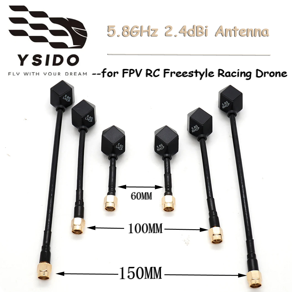 Drone Battery Strap - 5.8Ghz 軽量アンテナ SMA RPSMA LHCP/RHCP アンテナ