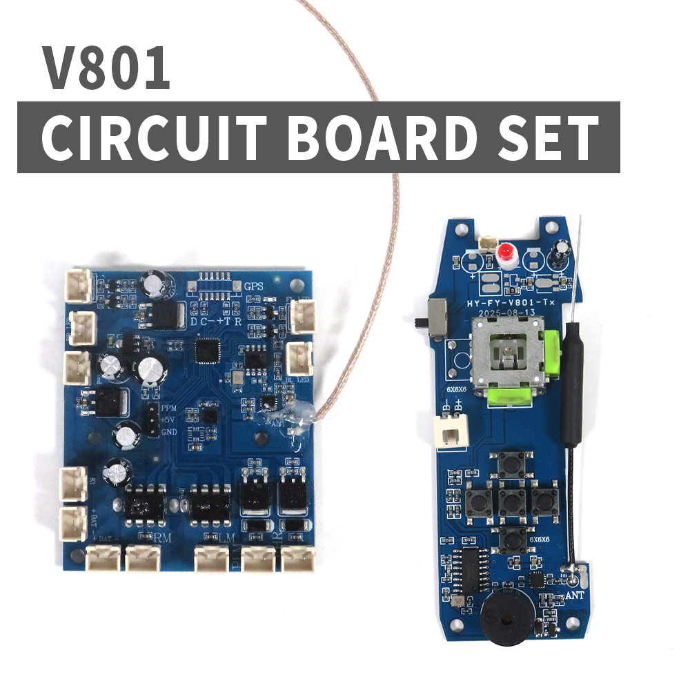 Flytec公式純正V801 RCフィッシングベイトボートス - Drone Power Distribution Board のレビューと価格