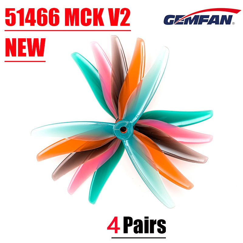 4 ペア GEMFAN 51466 MCK 5 インチ 3  - Drone Battery Strap のレビューと価格